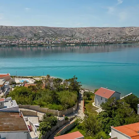 Apartmán Beautiful In Pag With House Sea View